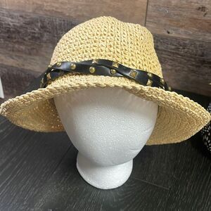 Unisex Straw Look and Feel Hat 100% Paper Material